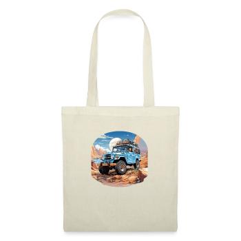 Vintage Off-Road Car in the Dessert - Tote Bag - nature - Front