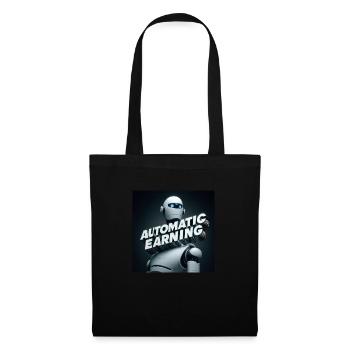 Automaattinen Tienaaminen - Gain automatique - Sac en tissu - noir - Devant