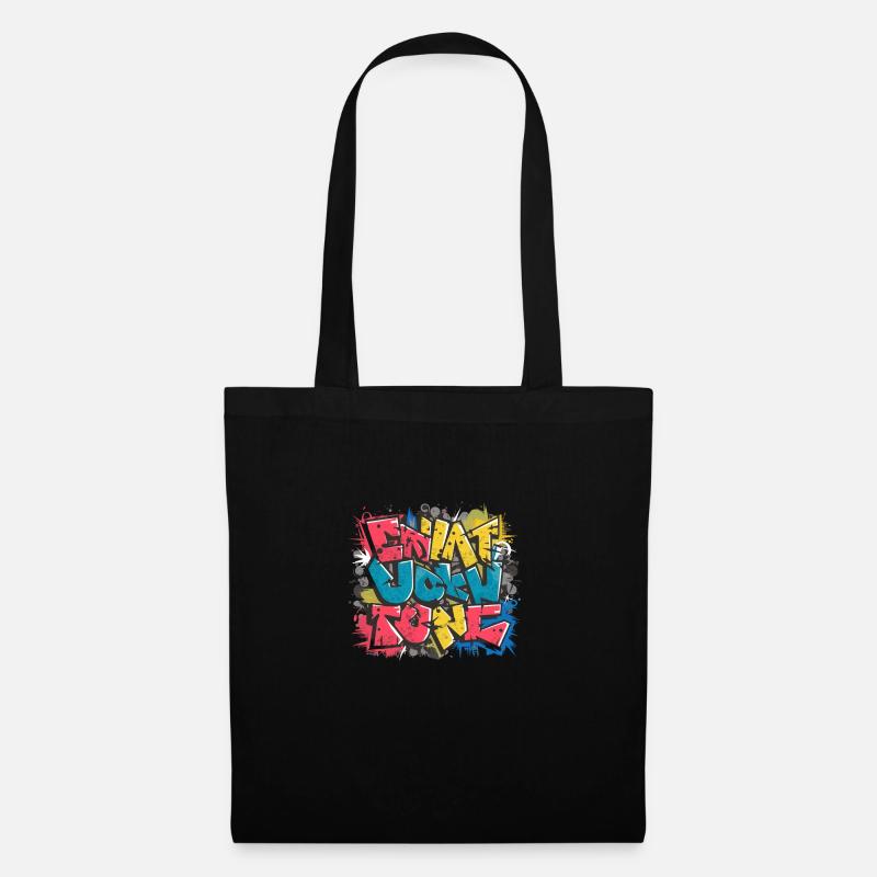 Graffiti - Tote Bag - black