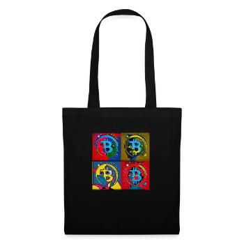 PopART4 - Stoffbeutel - Schwarz - Vorne