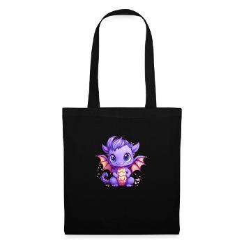 Baby Dragon - Stoffbeutel - Schwarz - Vorne