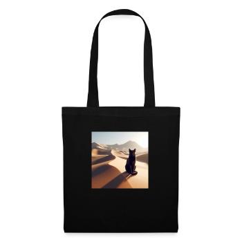 A true cat in a desert 2 - Tote Bag - black - Front