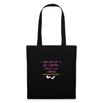 My goal is to keep the toilet clean... - Tote Bag - black - Front