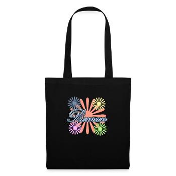 Romain2 - Sac en tissu - noir - Devant