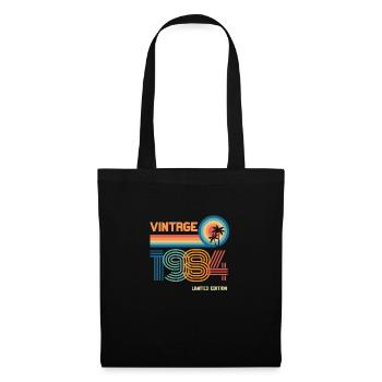 Vintage 1984 limited edition - Sac en tissu - noir - Devant