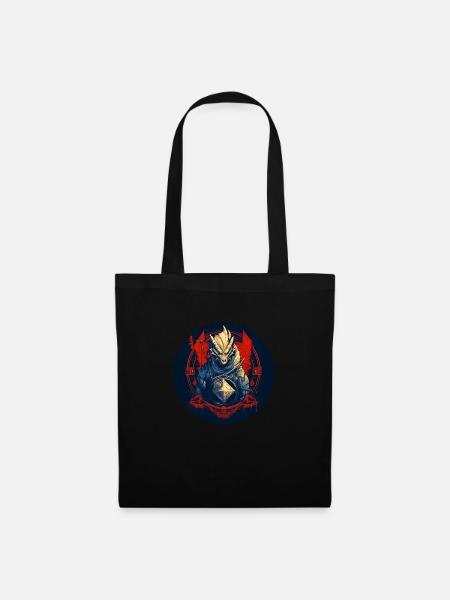 Le jeu de rôle Lizard - Sac en tissu - noir