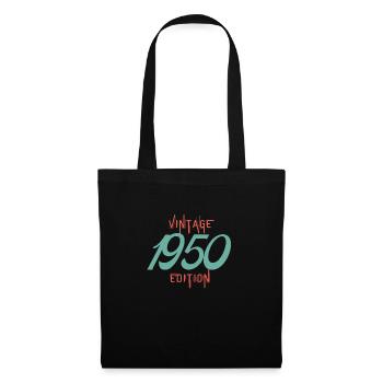 Vintage 1950 edition - Sac en tissu - noir - Devant