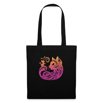 Chat, Chat, Chats, Animaux De Compagnie, Animal De Compagnie, Mignon, Animal, Animal De Compagnie - Sac en tissu - noir - Devant