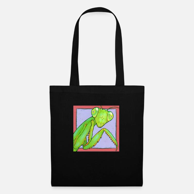 The praying mantis - Tote Bag - black