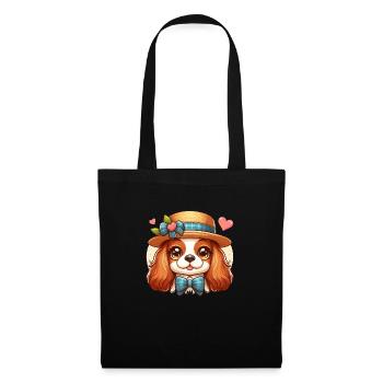 Cavalier King Charles Cute Dog - Tote Bag - black - Front