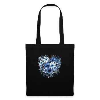 Flowers Hippie soul Groovy Summer time peace love - Tote Bag - black - Front