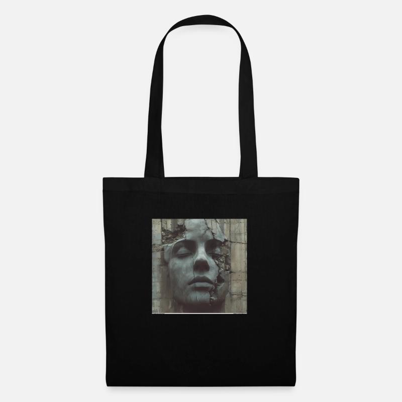 Face à un géant mystiquement sublime - Sac en tissu - noir