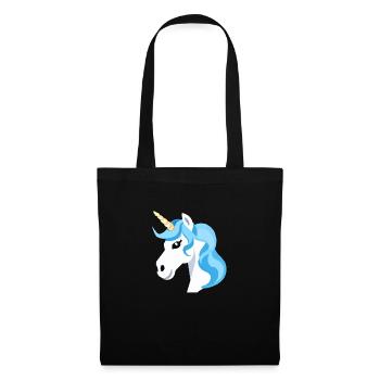 Licorne arc-en-ciel Licorne Cheval arc-en-ciel LGBTQ 1 - Sac en tissu - noir - Devant