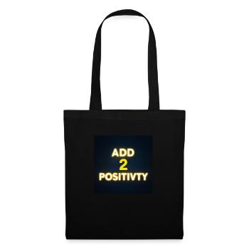 Add 2 Positivity - Tote Bag - black - Front