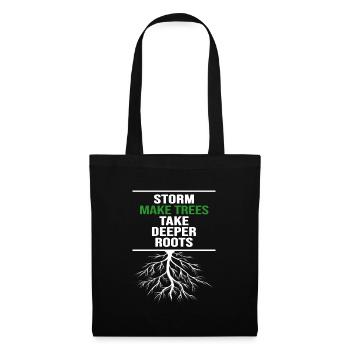 Bonsai Yamadori shohin "small tree" Nebari - Tote Bag - black - Front