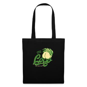 Lustig und abstrakt - Bad logo, go weird - Stoffbeutel - Schwarz - Vorne