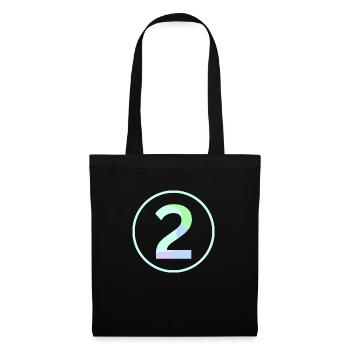 Pastel "Two" 2 - ApriNoeScor - Tote Bag - black - Front