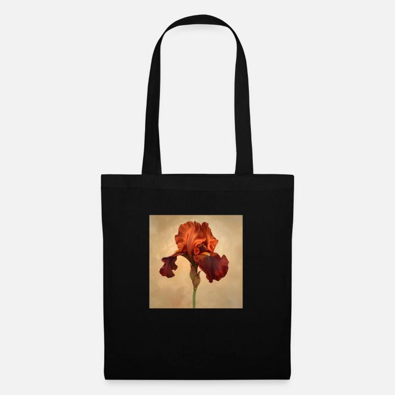 Iris - Stoffbeutel - Schwarz