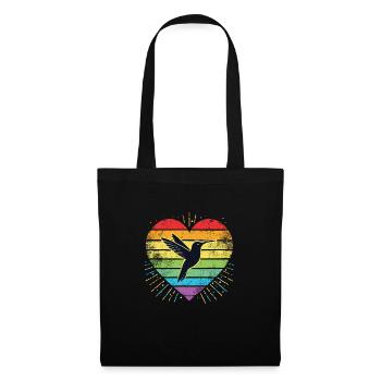 Exotique - Sac en tissu - noir - Devant