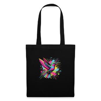 Exotique - Sac en tissu - noir - Devant