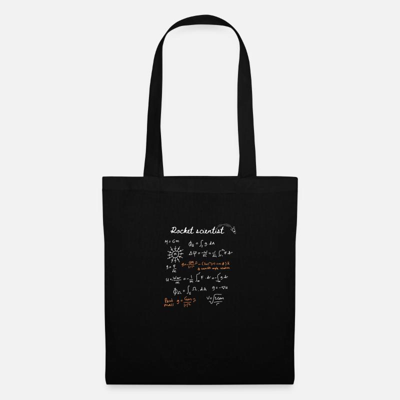 Rocket scientist - Tote Bag - black