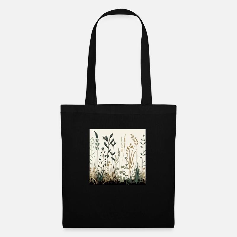 Meadow Mingle - Stoffbeutel - Schwarz