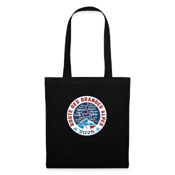 Route des Grandes Alpes V4 | white | 2025 - Tote Bag - black - Front
