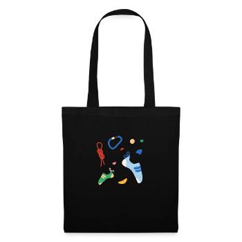 Climbing gear - Tote Bag - black - Front