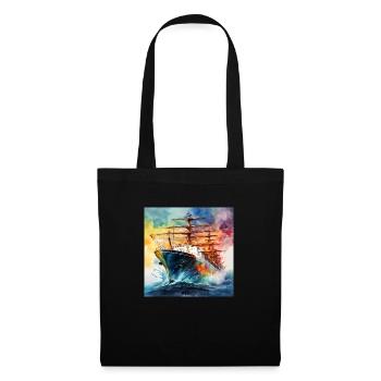 Ship Tanker - Tote Bag - black - Front