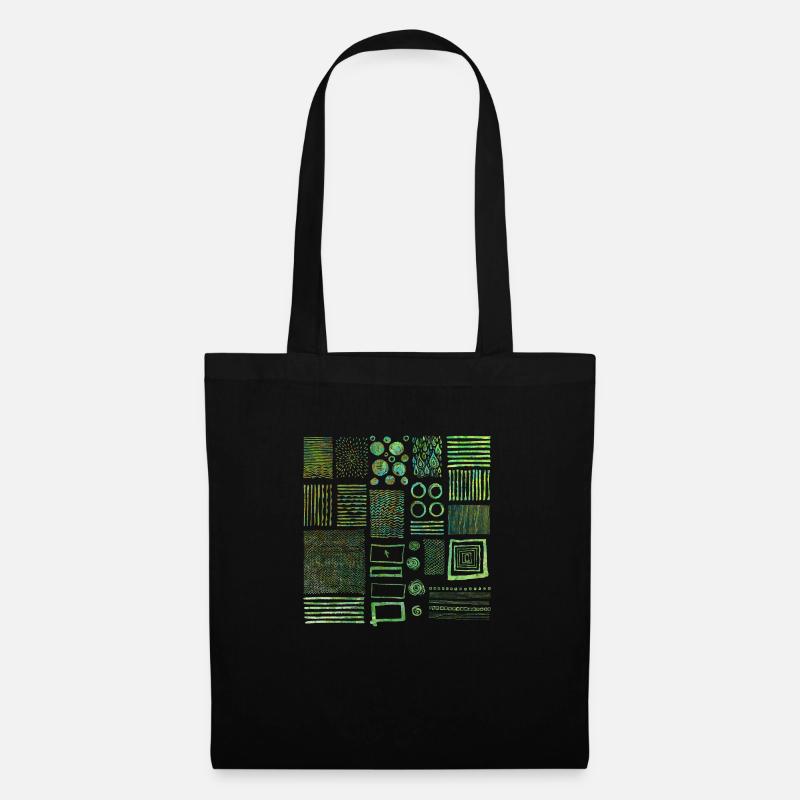 Graphique - Sac en tissu - noir