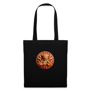 Japanese Dragon Monster - Tote Bag - black - Front