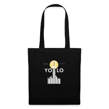 YOLO Urban Summer bright - Stoffbeutel - Schwarz - Vorne