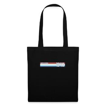 rétro 1940 limited edition - Sac en tissu - noir - Devant