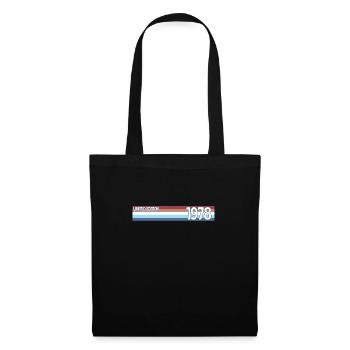 Retro 1978 Limitierte Auflage - Stoffbeutel - Schwarz - Vorne