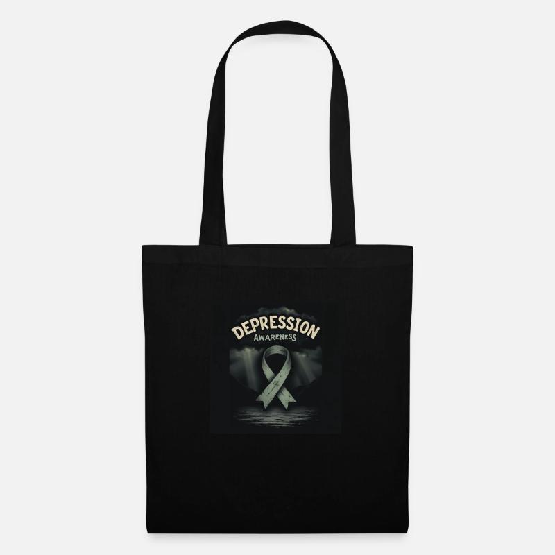 Depression Awareness - Tote Bag - black