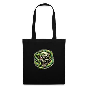 Snake - Tote Bag - black - Front