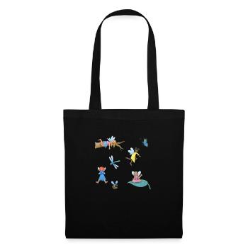 Sort elfique - Sac en tissu - noir - Devant