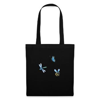 Sort elfique - Sac en tissu - noir - Devant