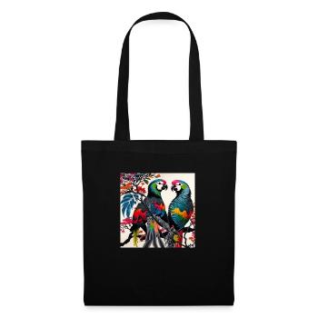 Parrots - Tote Bag - black - Front