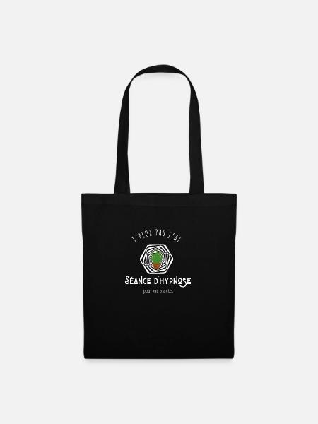 I can't I have a hypnosis session for my plant - Tote Bag - black