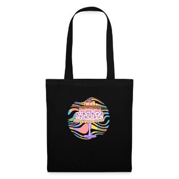 Cake - Tote Bag - black - Front