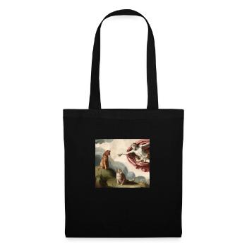 Michelangelo Chat - Sac en tissu - noir - Devant