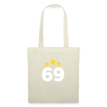 69 Years Star - 69th Anniversary Gift - Tote Bag - nature - Front