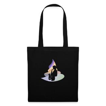 Jazz Wind Instrument Saxophonist - Tote Bag - black - Front