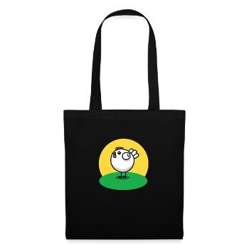 The Chicken & The Sun - The Cat Friend's - Tote Bag - black - Front