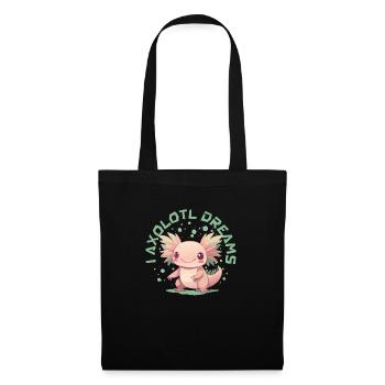 I Axolotl Dreams - Water Pun - Tote Bag - black - Front