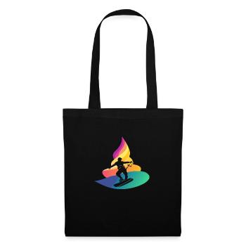Wakeboarder Wakeboard - Sac en tissu - noir - Devant