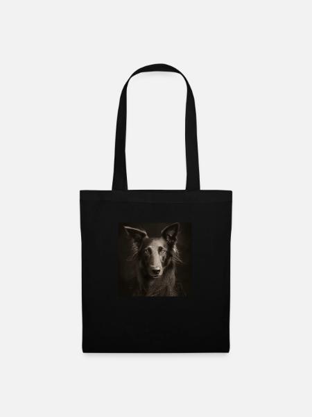 Black Animals - Cool dog - Stoffbeutel - Schwarz