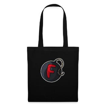 F Bomb - Stoffbeutel - Schwarz - Vorne