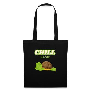 Chill crapaud pour refroidisseur - Sac en tissu - noir - Devant
